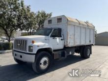 1991 Chevrolet C7H042 Chipper Dump Truck Runs & Moves