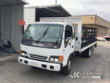 2000 Isuzu NPR Stake Truck Runs & Moves, Cracked Windshield, Abs Light Is On