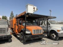 Altec LRV60E70, , 2012 Freightliner M2106 Chipper Dump Truck, Blown Engine, DEF System Not Running, 