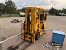 1984 Drexel SL-33-ESS-HP Cushion Tired Forklift Runs, Moves & Operates) (Jump to Start