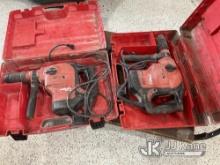 2 Hilti TE-60-ATC NOTE: This unit is being sold AS IS/WHERE IS via Timed Auction and is located in S