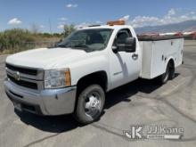 2010 Chevrolet Silverado 3500HD 4x4 Service Truck Runs & Moves