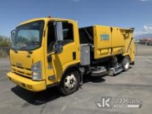 2015 Isuzu NQR Tymco SRE 435 Air Sweeper Runs & Moves