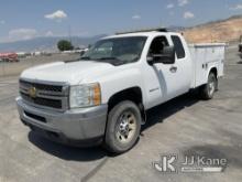 2012 Chevrolet Silverado 3500HD 4x4 Service Truck Runs & Moves