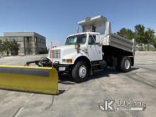 1999 International 4900 Dump Truck Runs, Moves & Dump Operates