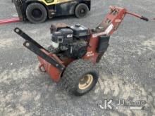 (Rome, NY) 2003 Ditch Witch 100SX Walk-Behind Cable Plow Runs & Moves, Rust Damage