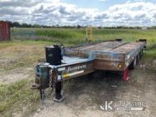 (Charlotte, MI) 2001 Interstate 18DTA Tri-Axle High Flatbed Trailer towable