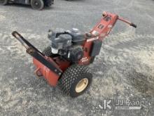 (Rome, NY) 2010 Ditch Witch 100SX Walk-Behind Cable Plow Runs & Moves, Rust Damage