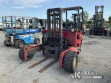 (Plymouth Meeting, PA) 2010 Moffett M80W Truck Mounted Rubber Tired Forklift Runs Does Not Move or O