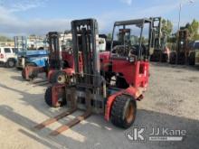 (Plymouth Meeting, PA) 2010 Moffett M80W Truck Mounted Rubber Tired Forklift Not Running Condition U