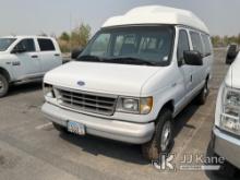 1995 Ford Club Wagon Van Not Running, Condition Unknown