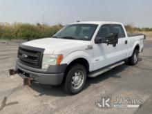 2013 Ford F150 4x4 Crew-Cab Pickup Truck Not Running, Condition Unknown