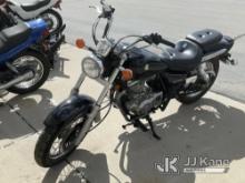 2007 Suzuki GZ250 Motorcycle Not Running, Condition Unknown