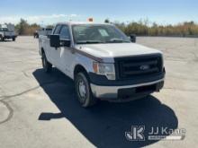 2014 Ford F150 4x4 Extended-Cab Pickup Truck Bad Motor, Condition Unknown