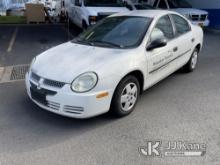 2004 Dodge Neon 4-Door Sedan Starts But Will Not Stay Running, Condition Unknown) (Overheating