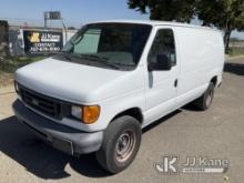 2006 Ford E350 Cargo Van Runs & Moves, No Power to Data Link Connector