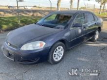 2008 Chevrolet Impala Police 4-Door Sedan Runs & Moves) (Transmission Issue, Drive Gear Does Not Wor