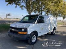 2005 Chevrolet C3500 Cargo Van Runs & Moves, Body Damage