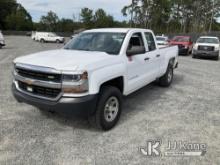 2017 Chevrolet Silverado 1500 4x4 Extended-Cab Pickup Truck Runs & Moves) (Body Damage