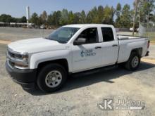 2019 Chevrolet Silverado 1500 4x4 Extended-Cab Pickup Truck Duke Unit) (Runs & Moves) (Body/Paint Da