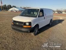 2016 Chevrolet Express 2500 Cargo Van Runs & Moves) (Jump To Start, Cracked Windshield, Side Door Wi