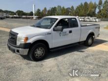 2013 Ford F150 4x4 Extended-Cab Pickup Truck Duke Unit) (Runs & Moves) (Paint Damage