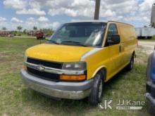 2013 Chevrolet Express G2500 Cargo Van Wrecked, Not Running,  Condition Unknown) (FL Residents Purch