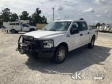 2016 Ford F150 4x4 Crew-Cab Pickup Truck, (GA Power Unit) Runs & Moves) (Check Engine Light On, Body