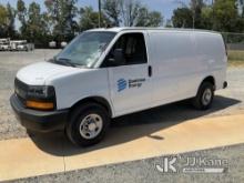 2024 Chevrolet Express G2500 Cargo Van Runs & Moves) (Traction Control Light On, Body Damage) (Selle