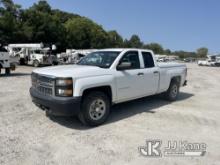 2015 Chevrolet Silverado 1500 4x4 Extended-Cab Pickup Truck Runs & Moves