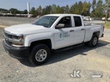 2019 Chevrolet Silverado 1500 4x4 Extended-Cab Pickup Truck Duke Unit) (Runs & Moves