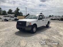 2011 Ford F150 4x4 Extended-Cab Pickup Truck Runs & Moves) (Body/Paint Damage