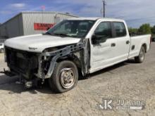 2021 Ford F250 Crew-Cab Pickup Truck Wrecked, Frame Damage, Front Left Door Does Not Open, Sway Bar 