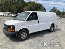 2015 Chevrolet Express G2500 Cargo Van Runs & Moves) (Jump To Start, Body/Paint Damage