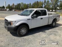 2020 Ford F150 4x4 Extended-Cab Pickup Truck Runs & Moves) (Check Engine Light On, Body/Paint Damage