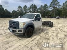 2016 Ford F550 Cab & Chassis Runs & Moves) (Check Engine Light On