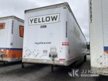 2007 Great Dane Trailers T/A Van Body Trailer Condition Unknown) (Rear Door Damage, Will Not Open