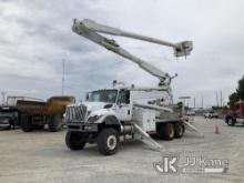 Altec AM900-E100, Double-Elevator Bucket Truck rear mounted on 2013 International 7400 6x6 Utility T