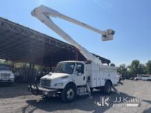 Altec AA755, Bucket Truck rear mounted on 2010 Freightliner M2 106 Utility Truck Runs, Moves & Opera