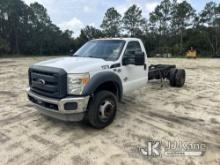 2013 Ford F550 Cab & Chassis Runs & Moves) (ABS Light On