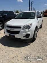 2013 Chevrolet Equinox 4-Door Sport Utility Vehicle Runs & Moves) (Rear Hatchback Window Shattered, 