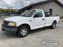 2003 Ford F150 Pickup Truck Runs, Moves) (Rust Damage, Paint Damage