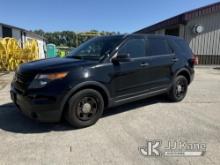 2014 Ford Explorer AWD Police Interceptor 4-Door Sport Utility Vehicle Runs, Moves) (Check Engine Li