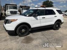 2014 Ford Explorer AWD Police Interceptor 4-Door Sport Utility Vehicle Runs, Moves) (Paint Damage