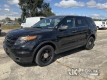 2014 Ford Explorer AWD Police Interceptor 4-Door Sport Utility Vehicle Runs, Moves) (Body Damage, Pa