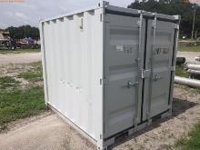 7-04113 (Equip.-Container)  Seller:Private/Dealer 7 FOOT METAL SHIPPING CONTAINE