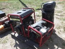 9-02216 (Equip.-Generator)  Seller:Private/Dealer (2) GENERATORS AND (1) AIR COM