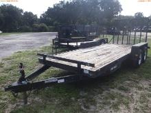 9-03148 (Trailers-Utility flatbed)  Seller: Gov-Manatee County 2016 TRIPLE CROWN