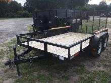 9-03150 (Trailers-Utility flatbed)  Seller: Gov-Manatee County 2017 TRIPT TANDEM