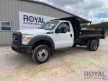 2015 ford f-450 dump bed
